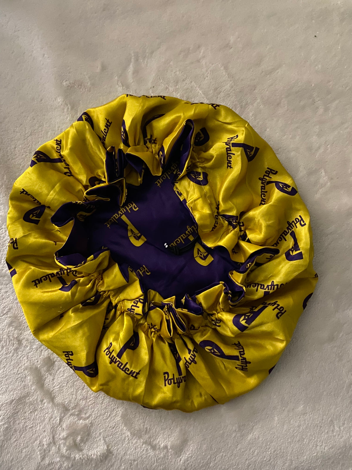 Double-Sided Bonnets(Yellow+Purple)