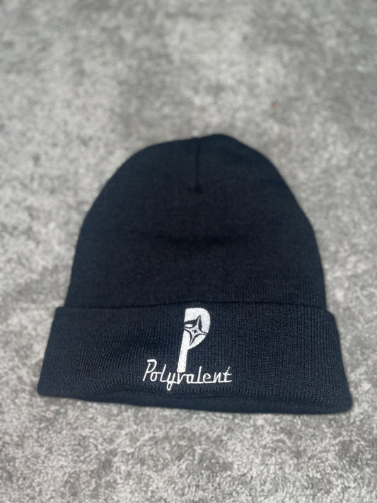 Satin Lined Beanie (Black&White)